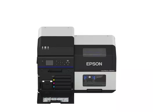 Epson Colorworks C8000 fra Etisoft - Front åben