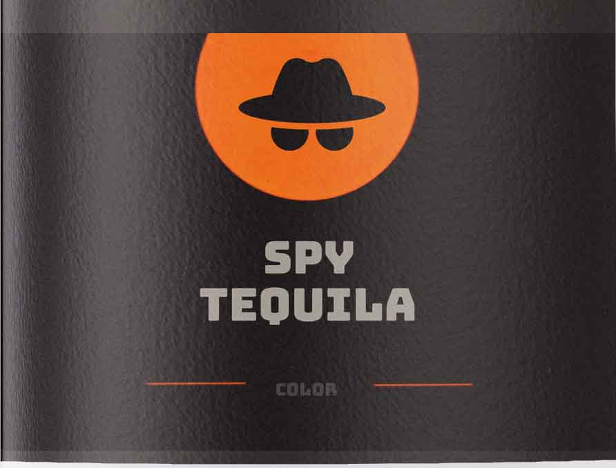 Lak på etiketter til alkoholetiket.