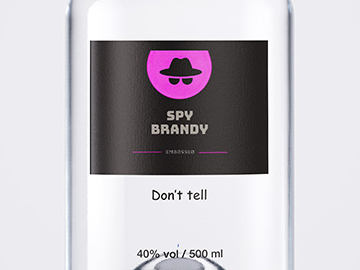 Spiritusetiketter sprit flaske. Alkoholetiket.